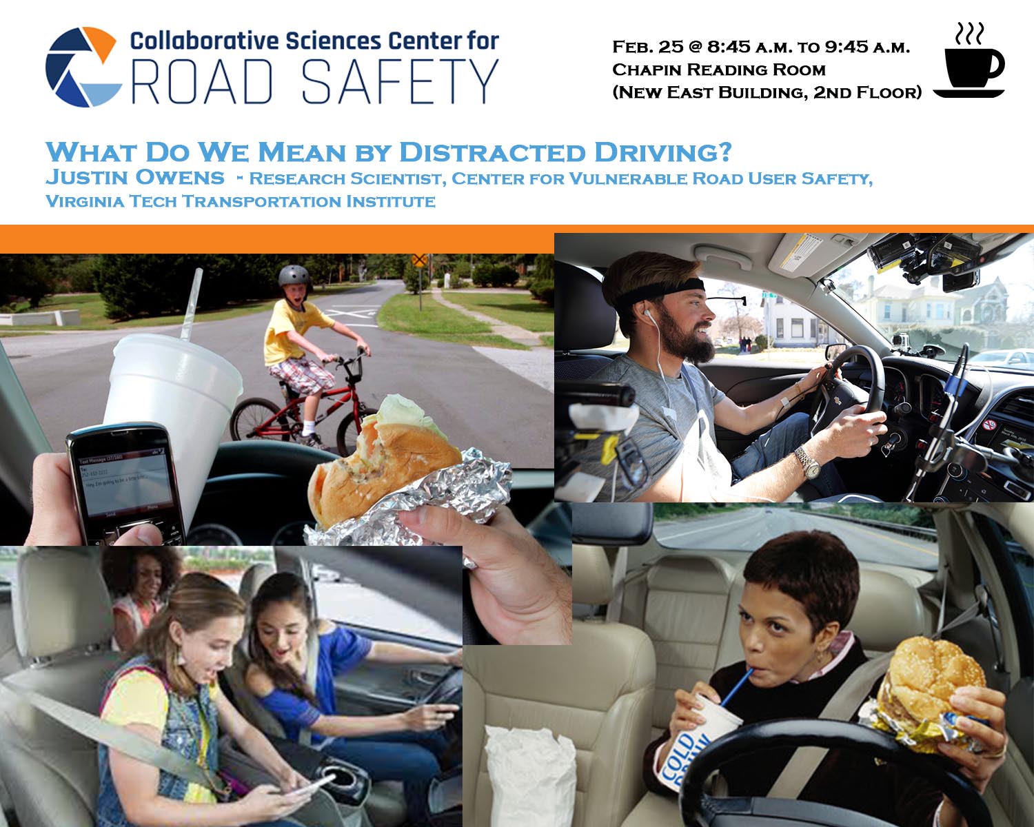 Distracted driving flyer