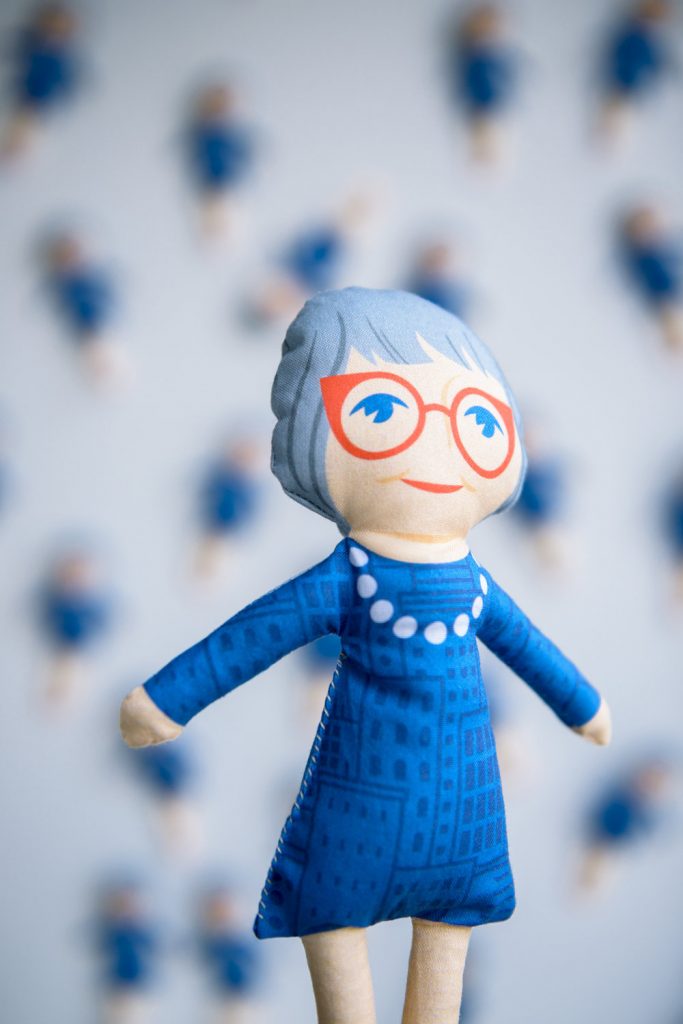 Jane Jacobs doll image